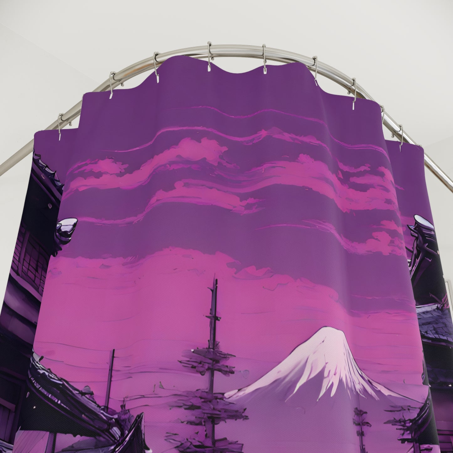 Shower Curtains Printify by The Night Shift Automotive Apparel