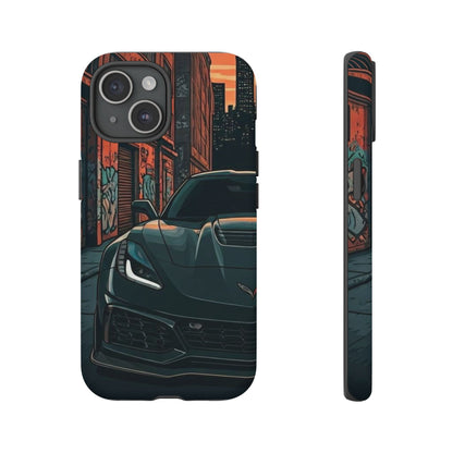 Chevy Corvette C7 Street Life-Dual Layer Ultra Tough Phone Case Printify by The Night Shift Automotive Apparel