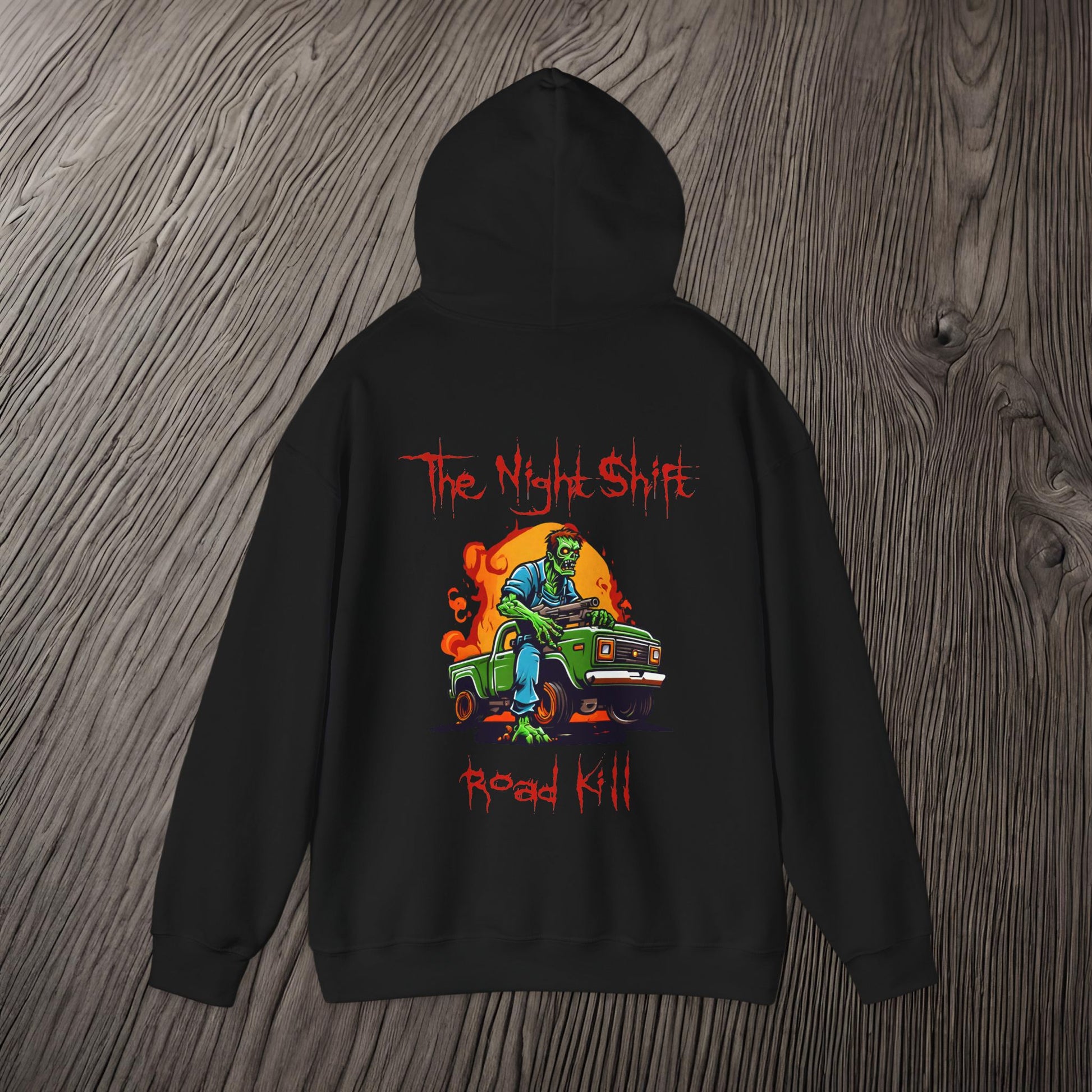 Zombie Road Kill-Ultra Soft, Premium Hoodie Printify by The Night Shift Automotive Apparel