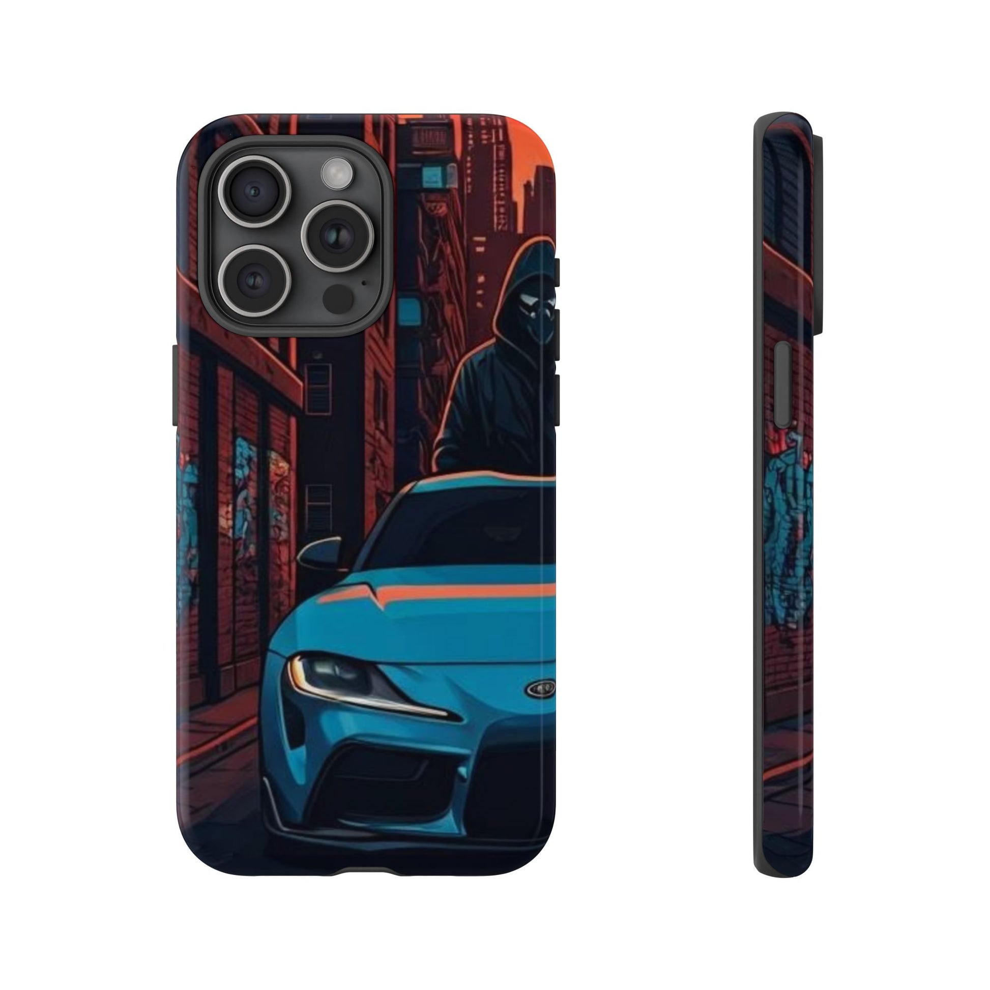 Toyota Supra MK-V Street Life-Dual Layer Ultra Tough Phone Case Printify by The Night Shift Automotive Apparel