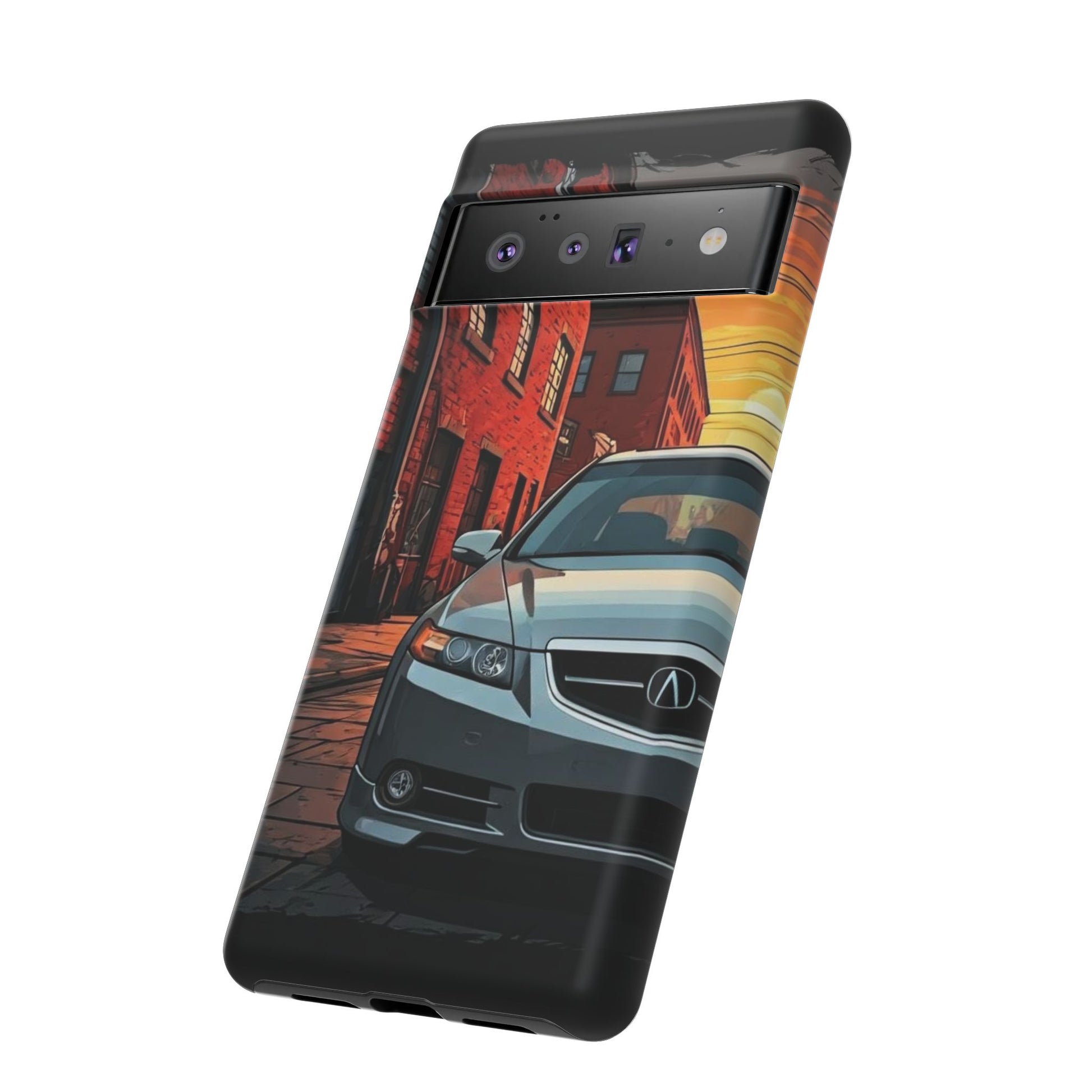 Acura TL Street Life-Dual Layer Ultra Tough Phone Case Printify by The Night Shift Automotive Apparel