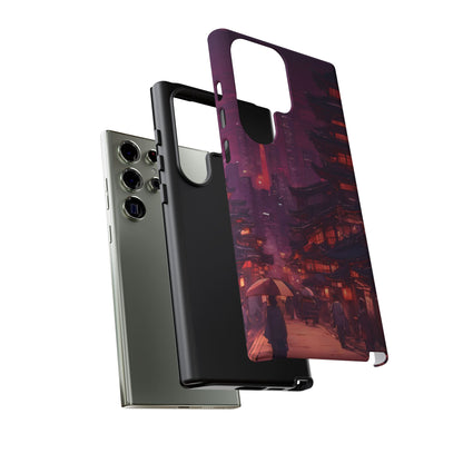 Traditional Japanese Village Countryside-Dual Layer Ultra Tough Phone Case Printify by The Night Shift Automotive Apparel