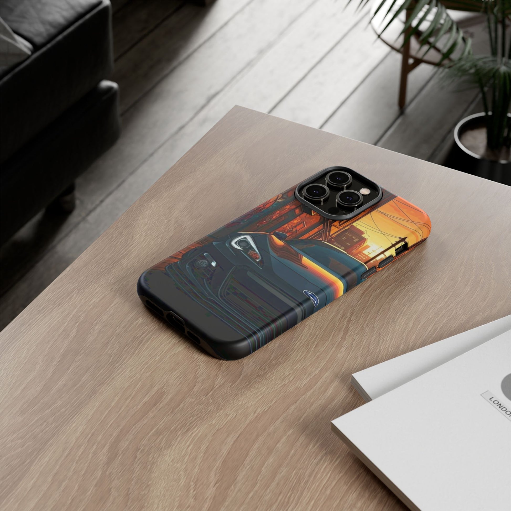 Subaru BRZ Street Life-Dual Layer Ultra Tough Phone Case iPhone 14 Pro Max Matte Printify by The Night Shift Automotive Apparel