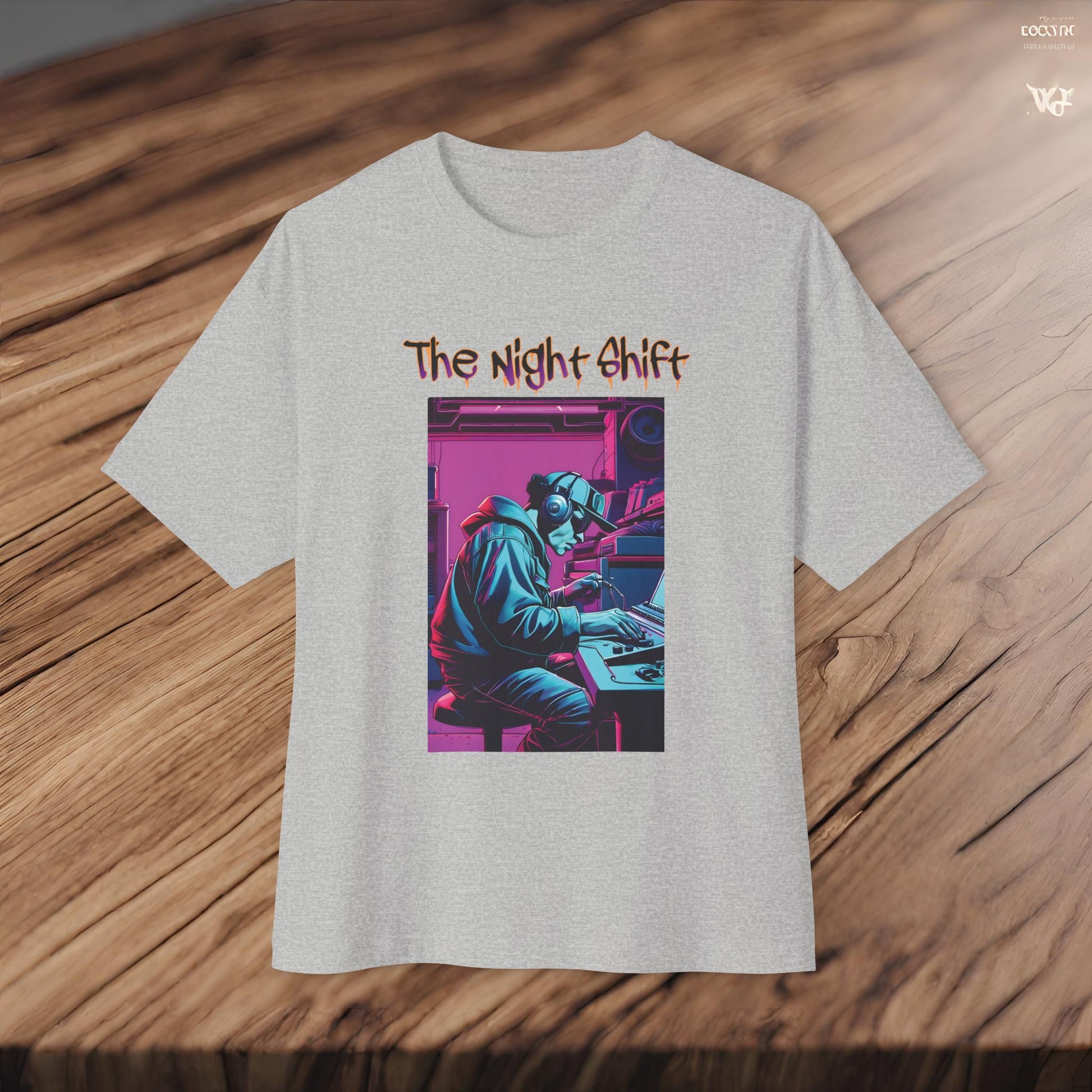 Makin' Beats-Premium, Ultra Soft Unisex Oversized Boxy Tee Printify by The Night Shift Automotive Apparel