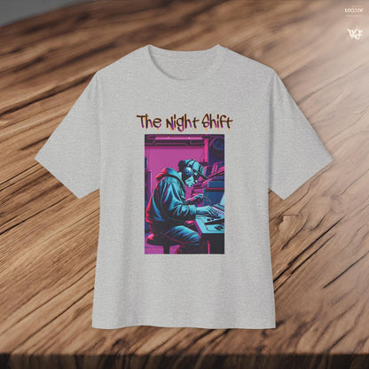 Makin' Beats-Premium, Ultra Soft Unisex Oversized Boxy Tee Printify by The Night Shift Automotive Apparel