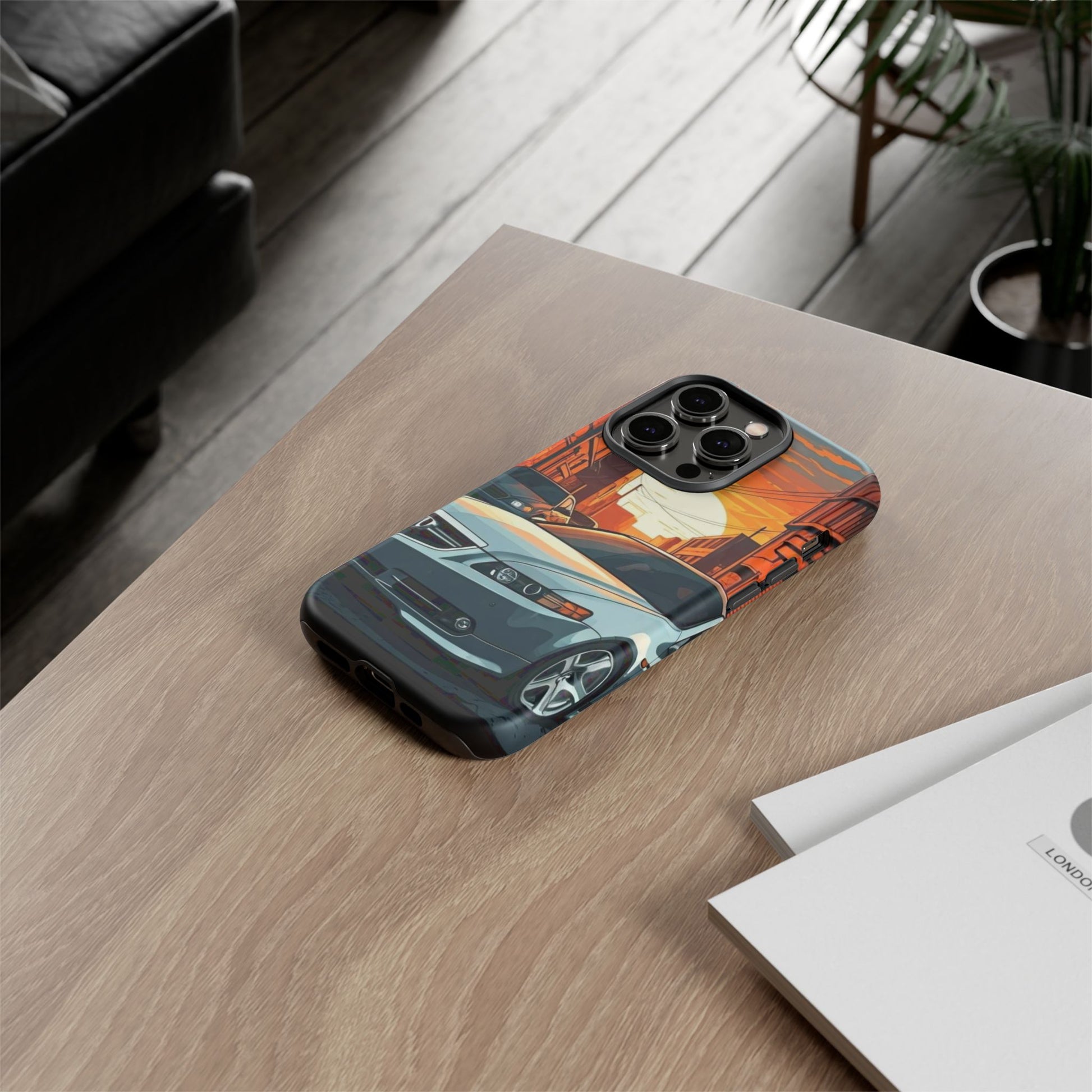 Acura TL Street Life-Dual Layer Ultra Tough Phone Case iPhone 14 Pro Matte Printify by The Night Shift Automotive Apparel