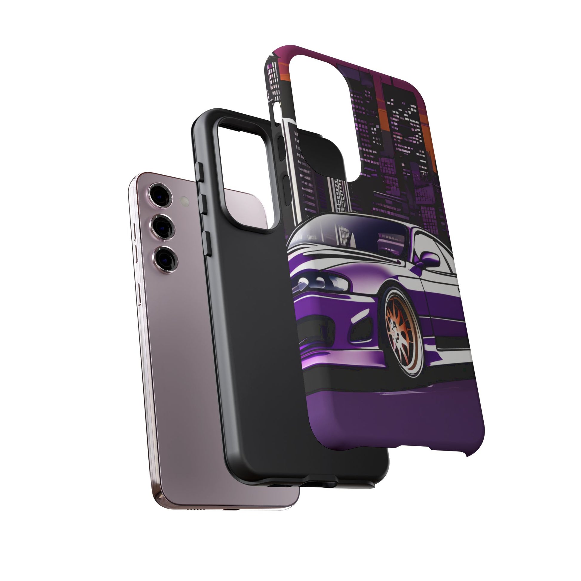 Nissan 240sx S15-Dual Layer Ultra Tough Phone Case Printify by The Night Shift Automotive Apparel