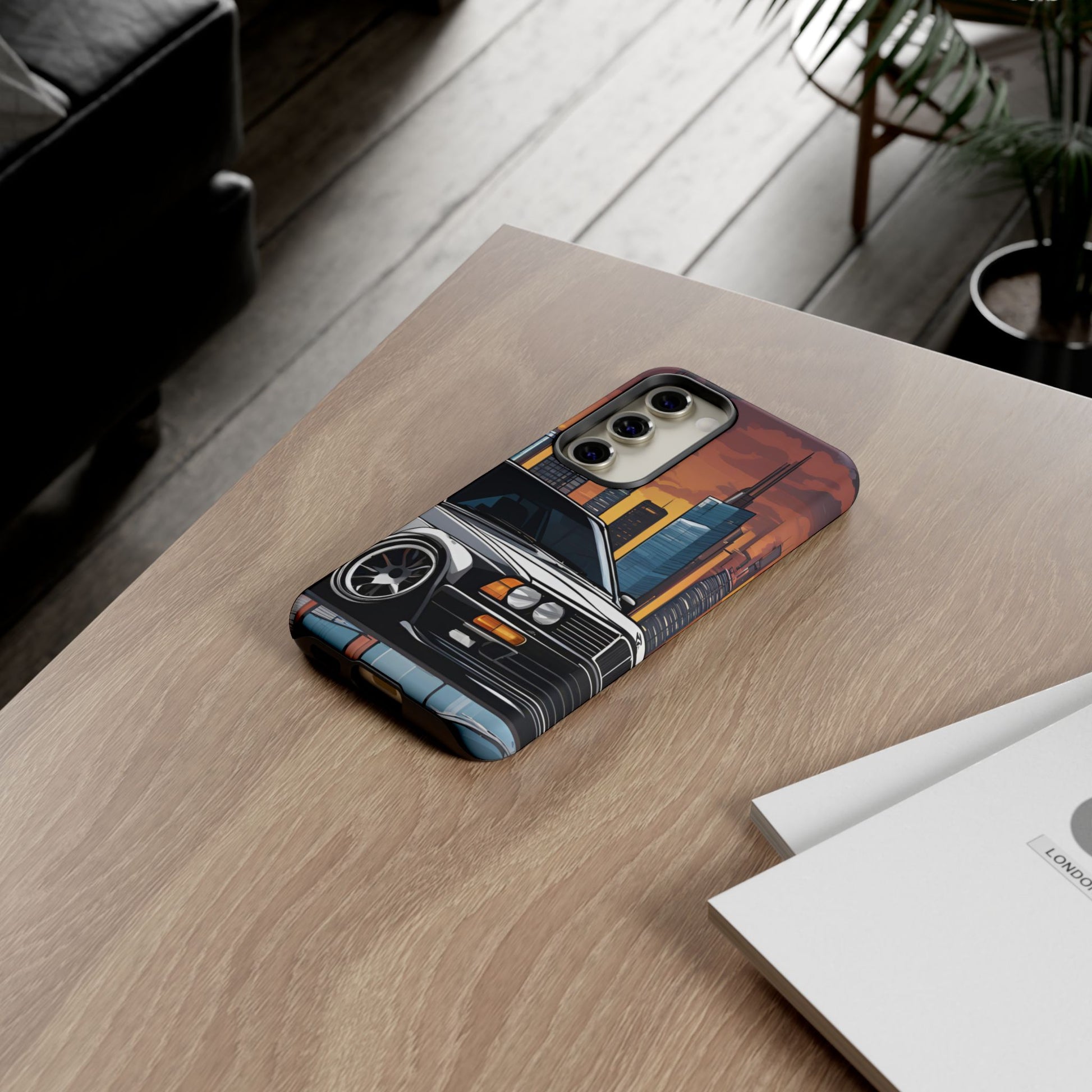 BMW E30 M3-Dual Layer Ultra Tough Phone Case Samsung Galaxy S23 Matte Printify by The Night Shift Automotive Apparel