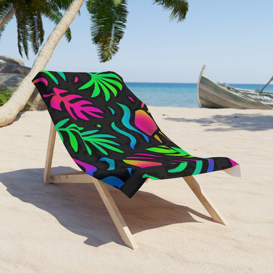 Premium Beach & Shower Towel 30" × 60" Printify by The Night Shift Automotive Apparel