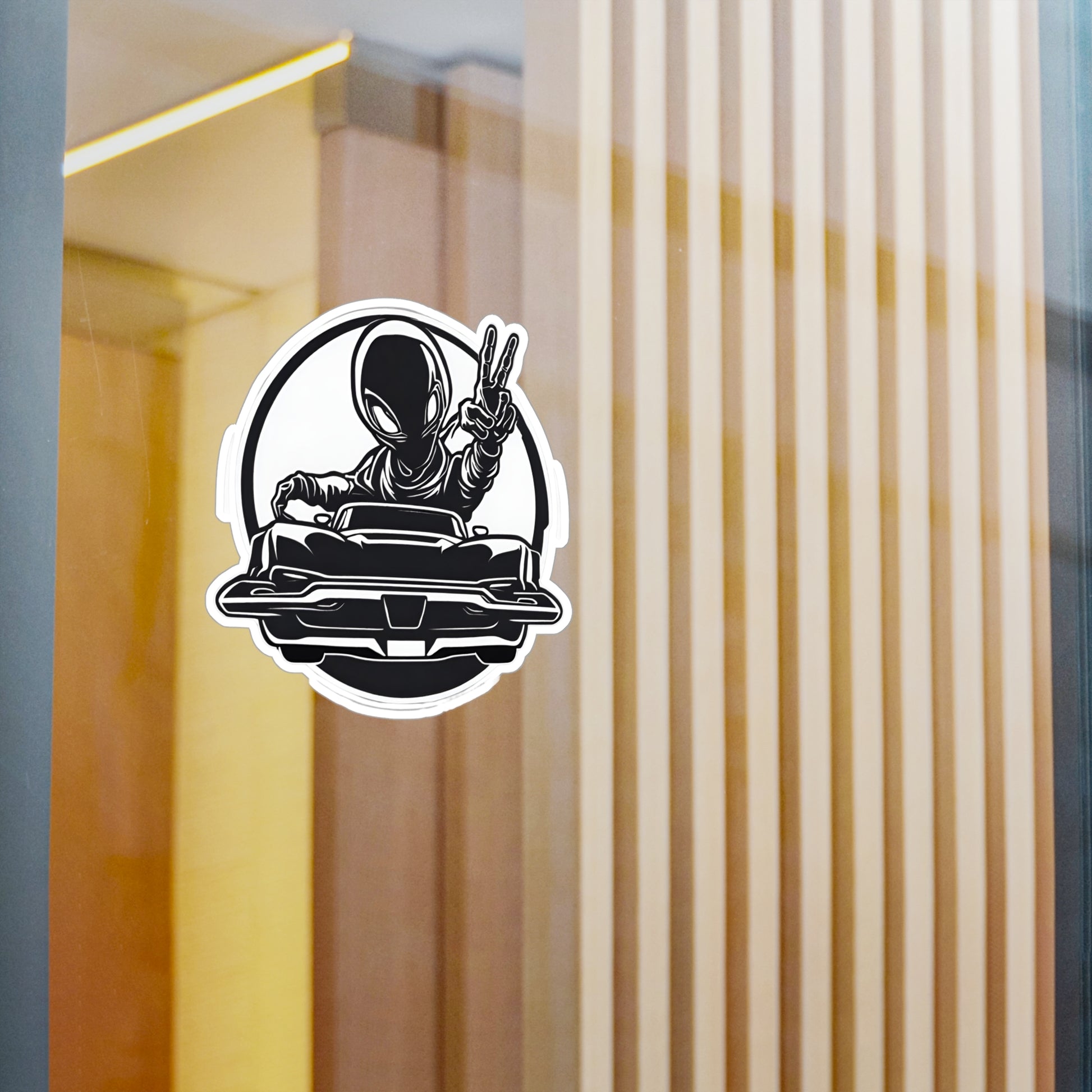 Kiss-Cut Vinyl Decals Printify by The Night Shift Automotive Apparel