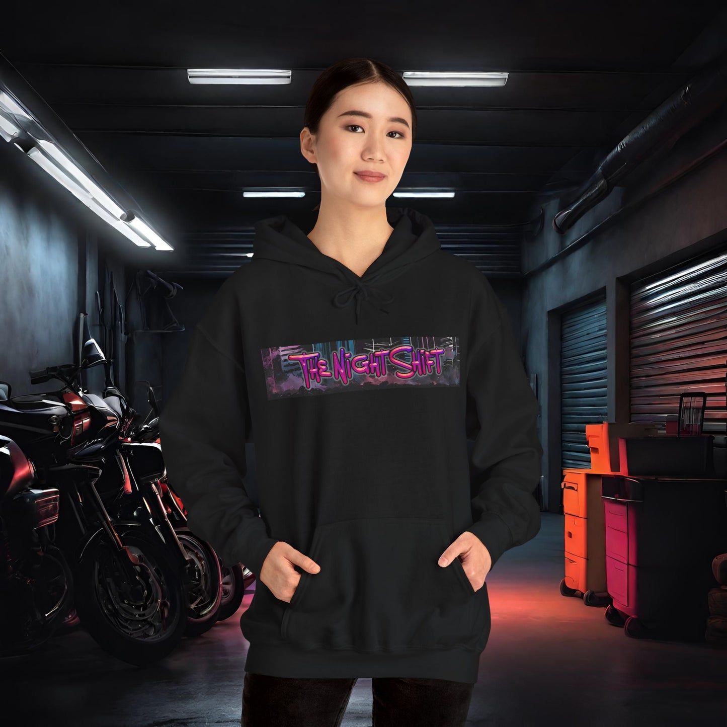 The Night Shift-Ultra Soft, Premium Hoodie Printify by The Night Shift Automotive Apparel