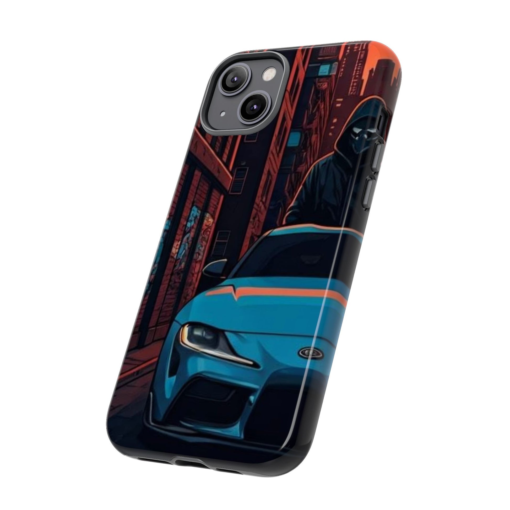 Toyota Supra MK-V Street Life-Dual Layer Ultra Tough Phone Case Printify by The Night Shift Automotive Apparel