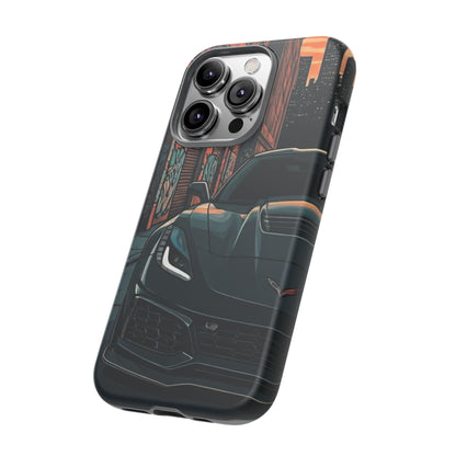 Chevy Corvette C7 Street Life-Dual Layer Ultra Tough Phone Case Printify by The Night Shift Automotive Apparel