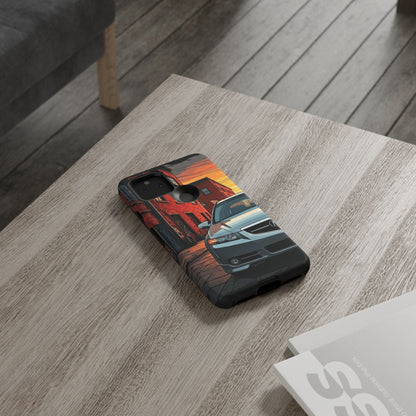 Acura TL Street Life-Dual Layer Ultra Tough Phone Case Google Pixel 5 5G Matte Printify by The Night Shift Automotive Apparel