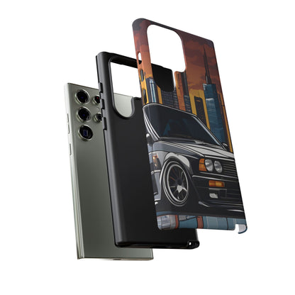 BMW E30 M3-Dual Layer Ultra Tough Phone Case Printify by The Night Shift Automotive Apparel