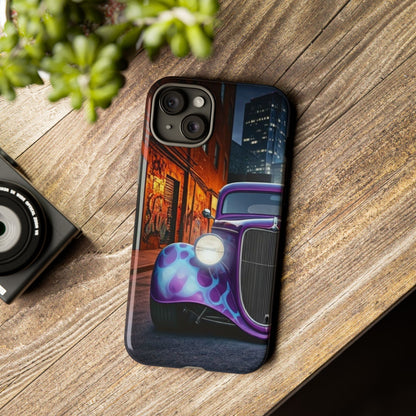 1934 Ford Street Life-Dual Layer Ultra Tough Phone Case iPhone 15 Plus Glossy Printify by The Night Shift Automotive Apparel