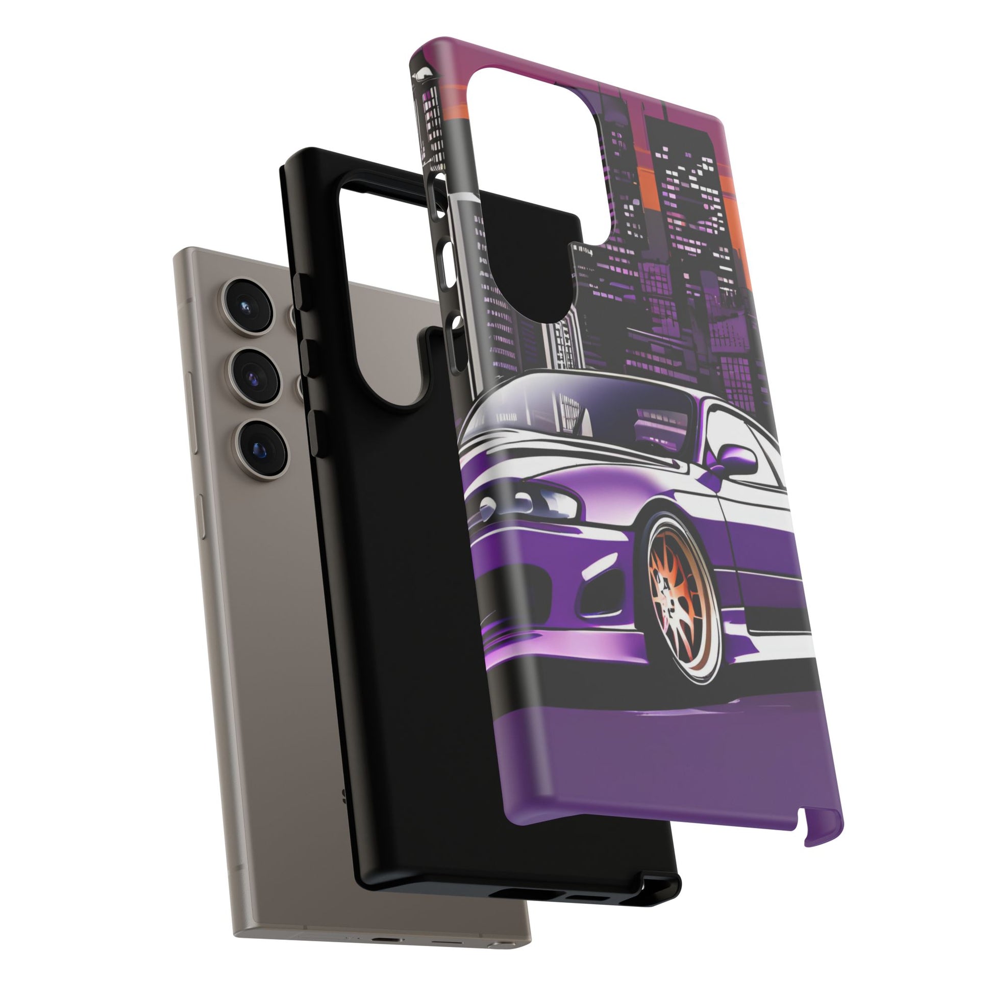 Nissan 240sx S15-Dual Layer Ultra Tough Phone Case Printify by The Night Shift Automotive Apparel