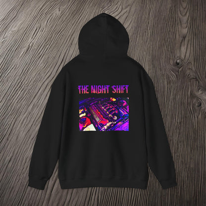 S50B32 Synthwave-Premium, Ultra Soft Unisex Hoodie Printify by The Night Shift Automotive Apparel