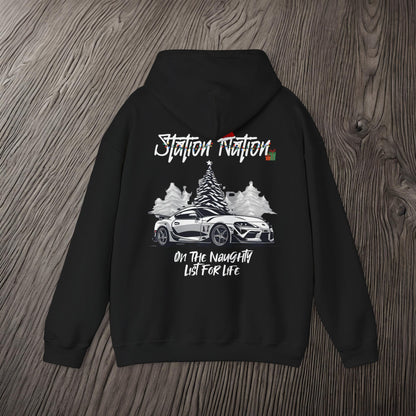 🎁 Christmas Limited Edition Station Nation-Ultra Soft, Premium Hoodie Printify by The Night Shift Automotive Apparel