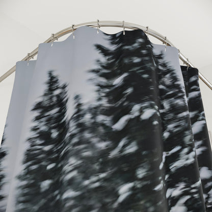 Shower Curtains Printify by The Night Shift Automotive Apparel