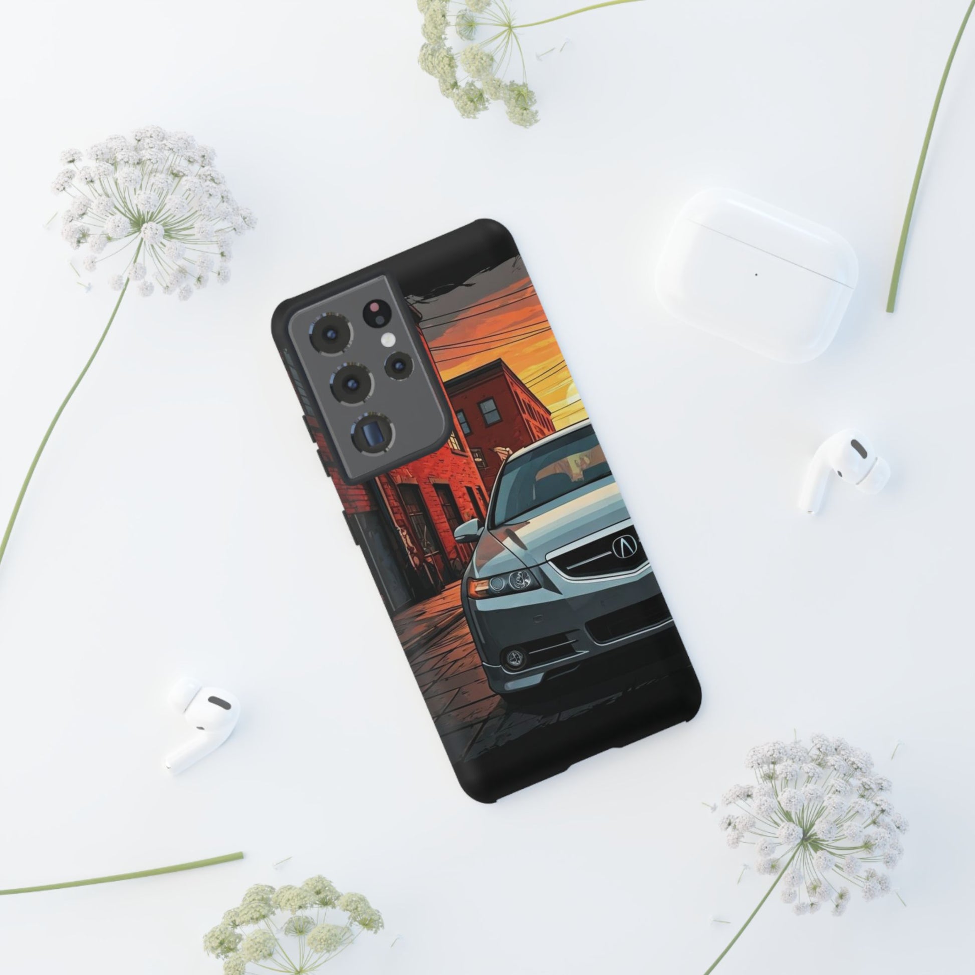 Acura TL Street Life-Dual Layer Ultra Tough Phone Case Printify by The Night Shift Automotive Apparel