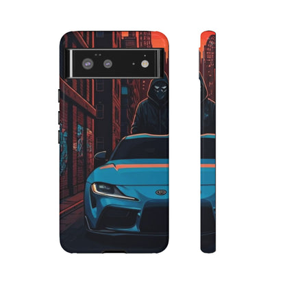 Toyota Supra MK-V Street Life-Dual Layer Ultra Tough Phone Case Printify by The Night Shift Automotive Apparel
