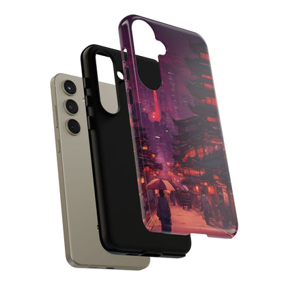 Traditional Japanese Village Countryside-Dual Layer Ultra Tough Phone Case Printify by The Night Shift Automotive Apparel