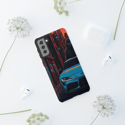 Toyota Supra MK-V Street Life-Dual Layer Ultra Tough Phone Case Printify by The Night Shift Automotive Apparel
