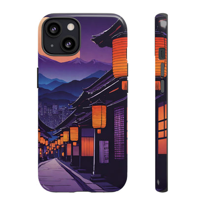 Traditional Japanese Village Countryside-Dual Layer Ultra Tough Phone Case Printify by The Night Shift Automotive Apparel