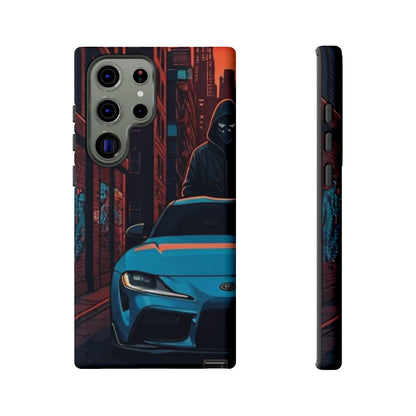 Toyota Supra MK-V Street Life-Dual Layer Ultra Tough Phone Case Printify by The Night Shift Automotive Apparel