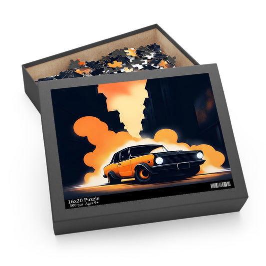 Puzzle (500-Piece) Printify by The Night Shift Automotive Apparel