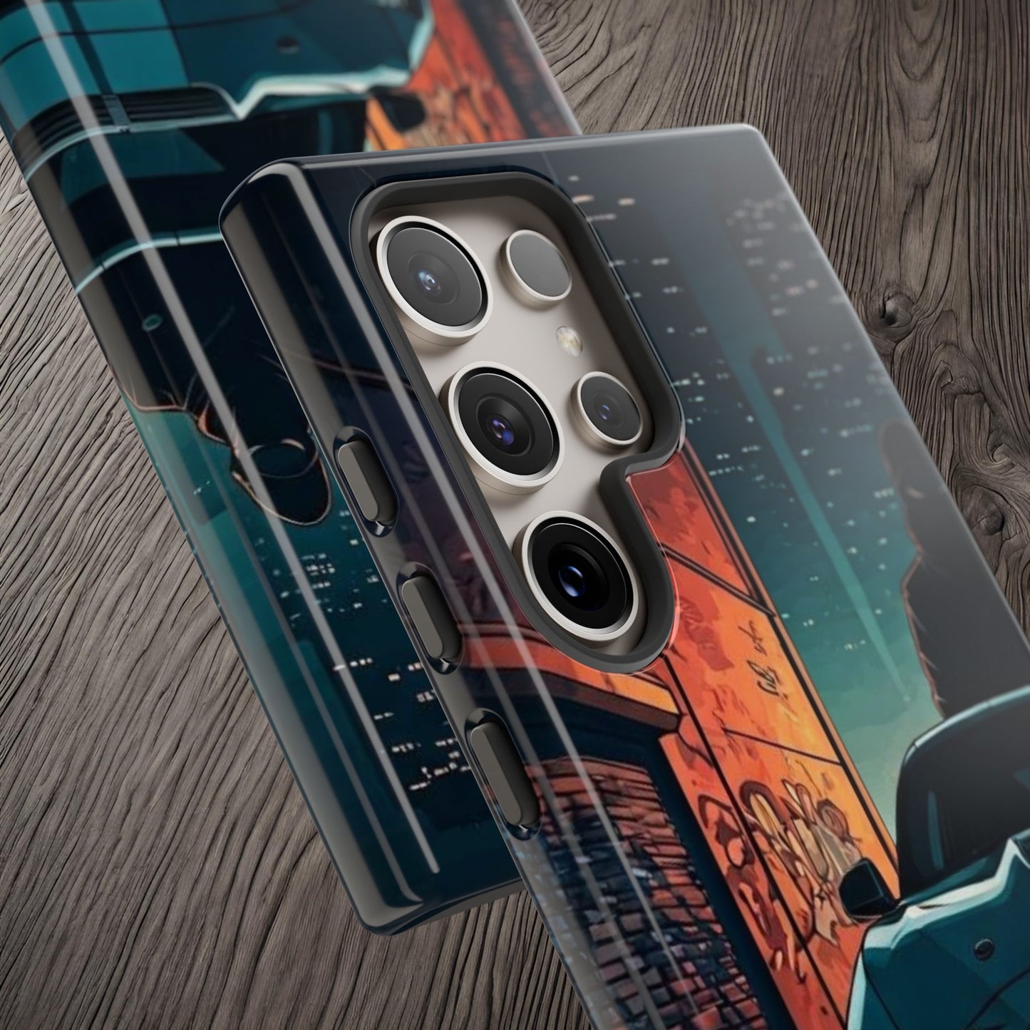 Ford Mustang Shelby GT350 Street Life-Dual Layer Ultra Tough Phone Case Printify by The Night Shift Automotive Apparel