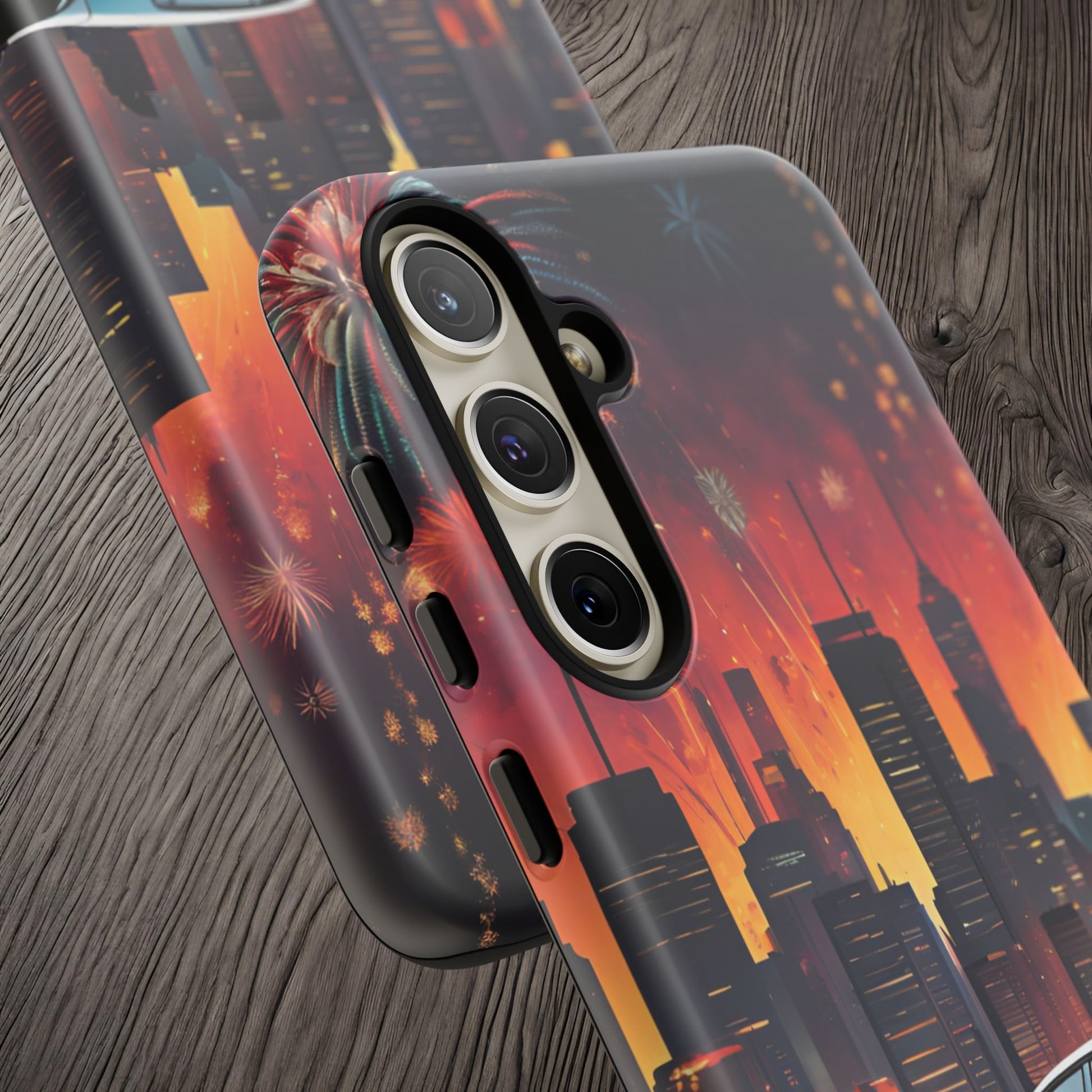 Volkswagon Golf GTI Fireworks-Dual Layer Ultra Tough Phone Case Printify by The Night Shift Automotive Apparel