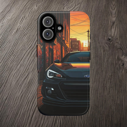Subaru BRZ Street Life-Dual Layer Ultra Tough Phone Case Printify by The Night Shift Automotive Apparel