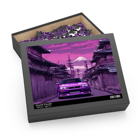 Puzzle (500-Piece) Printify by The Night Shift Automotive Apparel