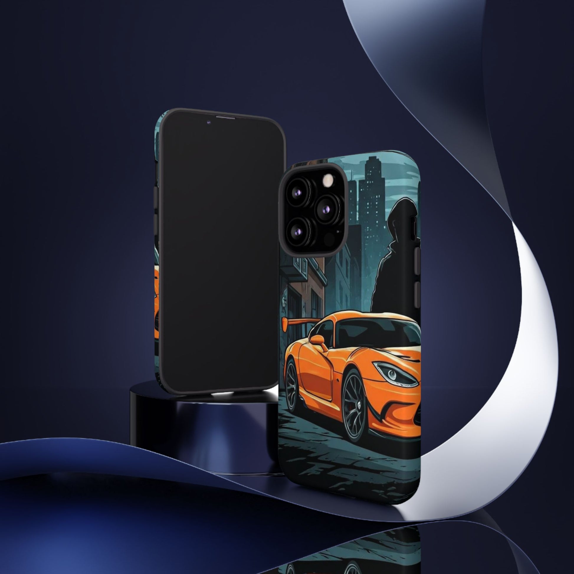 Dodge Viper SRT-10 Street Life-Dual Layer Ultra Tough Phone Case iPhone 13 Pro Matte Printify by The Night Shift Automotive Apparel