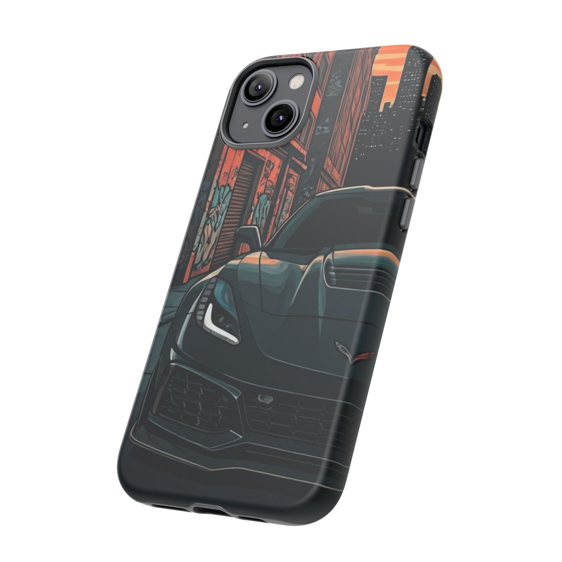 Chevy Corvette C7 Street Life-Dual Layer Ultra Tough Phone Case Printify by The Night Shift Automotive Apparel