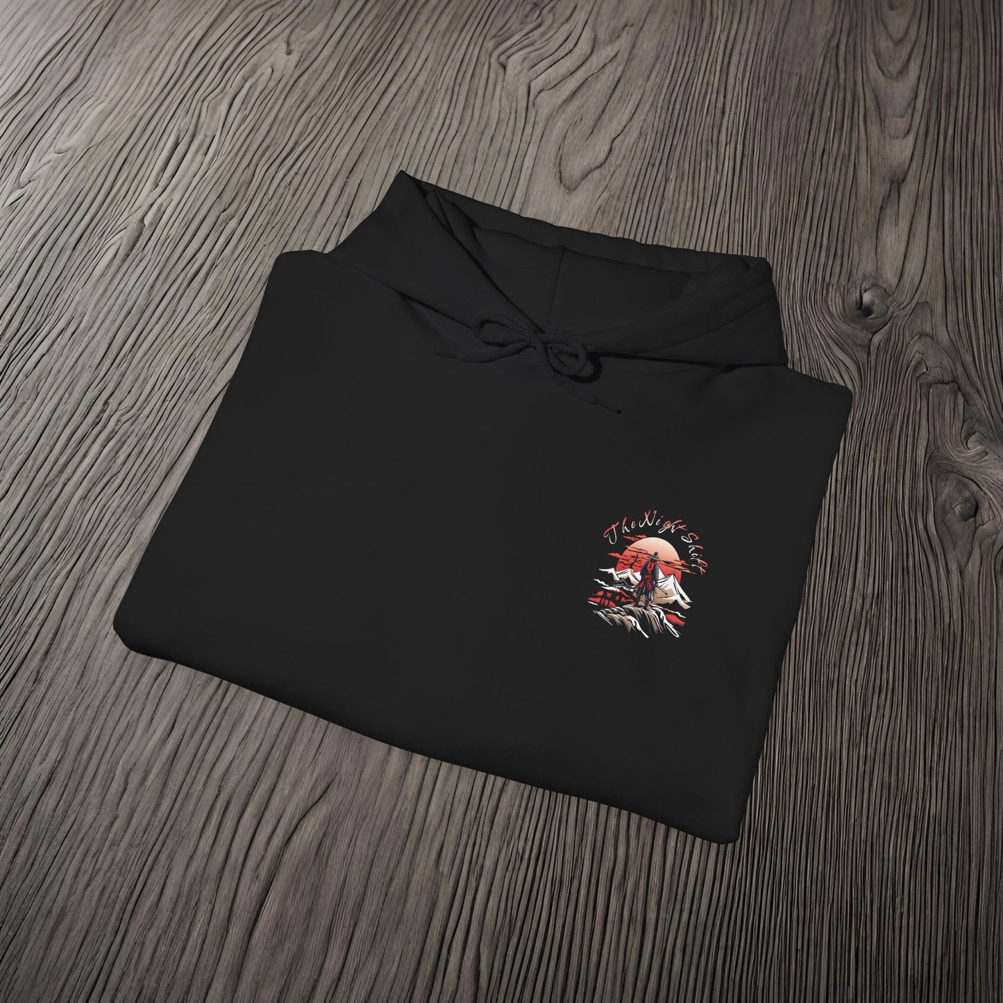 Samurai-Ultra Soft, Premium Hoodie Printify by The Night Shift Automotive Apparel