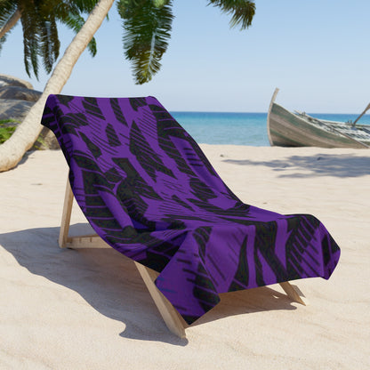 Premium Beach & Shower Towel 36" × 72" Printify by The Night Shift Automotive Apparel