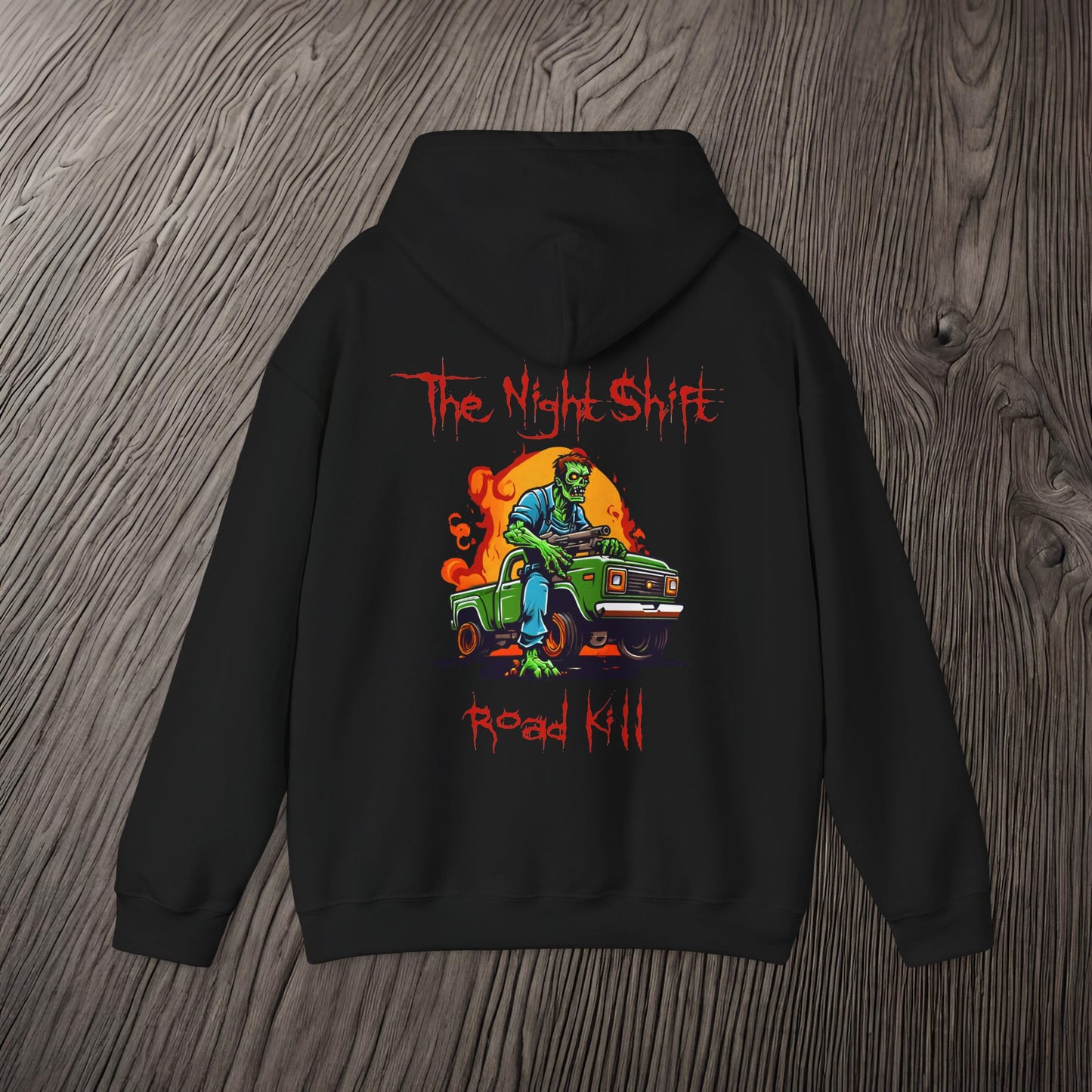 Zombie Road Kill-Ultra Soft, Premium Hoodie Printify by The Night Shift Automotive Apparel