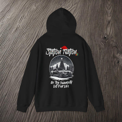 🎁 Christmas Limited Edition Station Nation-Ultra Soft, Premium Hoodie Printify by The Night Shift Automotive Apparel