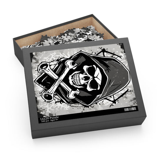Puzzle (500-Piece) Printify by The Night Shift Automotive Apparel
