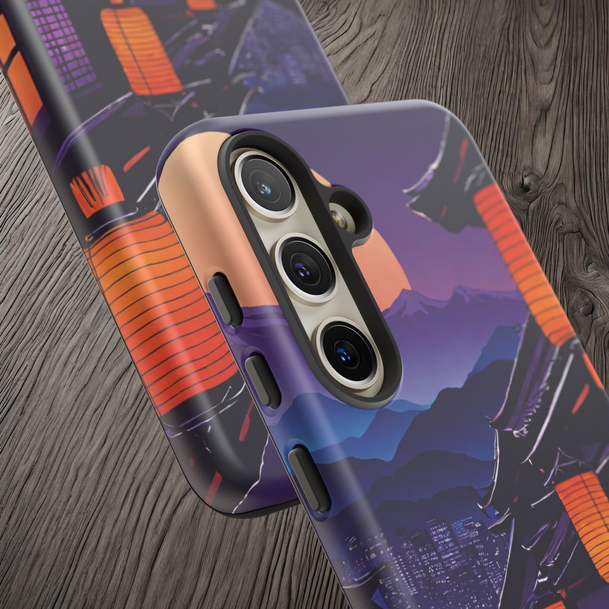 Traditional Japanese Village Countryside-Dual Layer Ultra Tough Phone Case Printify by The Night Shift Automotive Apparel