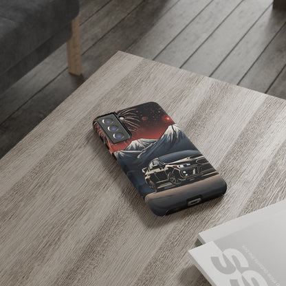 Subaru WRX/STI Fireworks-Dual Layer Ultra Tough Phone Case Samsung Galaxy S21 FE Matte Printify by The Night Shift Automotive Apparel