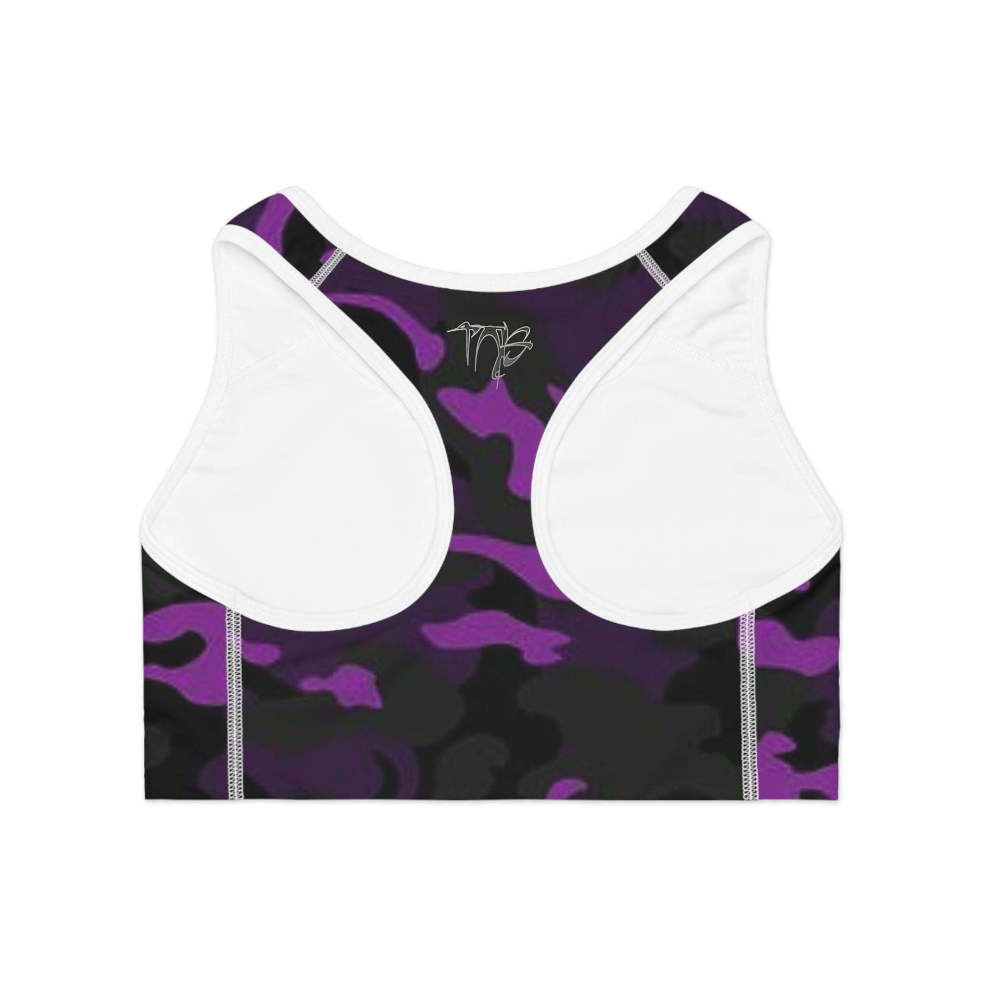 Women's Sports Bra Printify by The Night Shift Automotive Apparel
