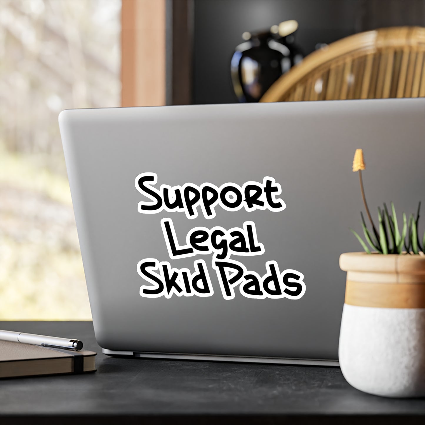 Kiss-Cut Vinyl Decals Printify by The Night Shift Automotive Apparel