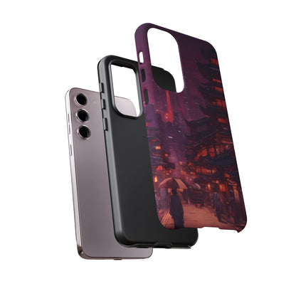 Traditional Japanese Village Countryside-Dual Layer Ultra Tough Phone Case Printify by The Night Shift Automotive Apparel