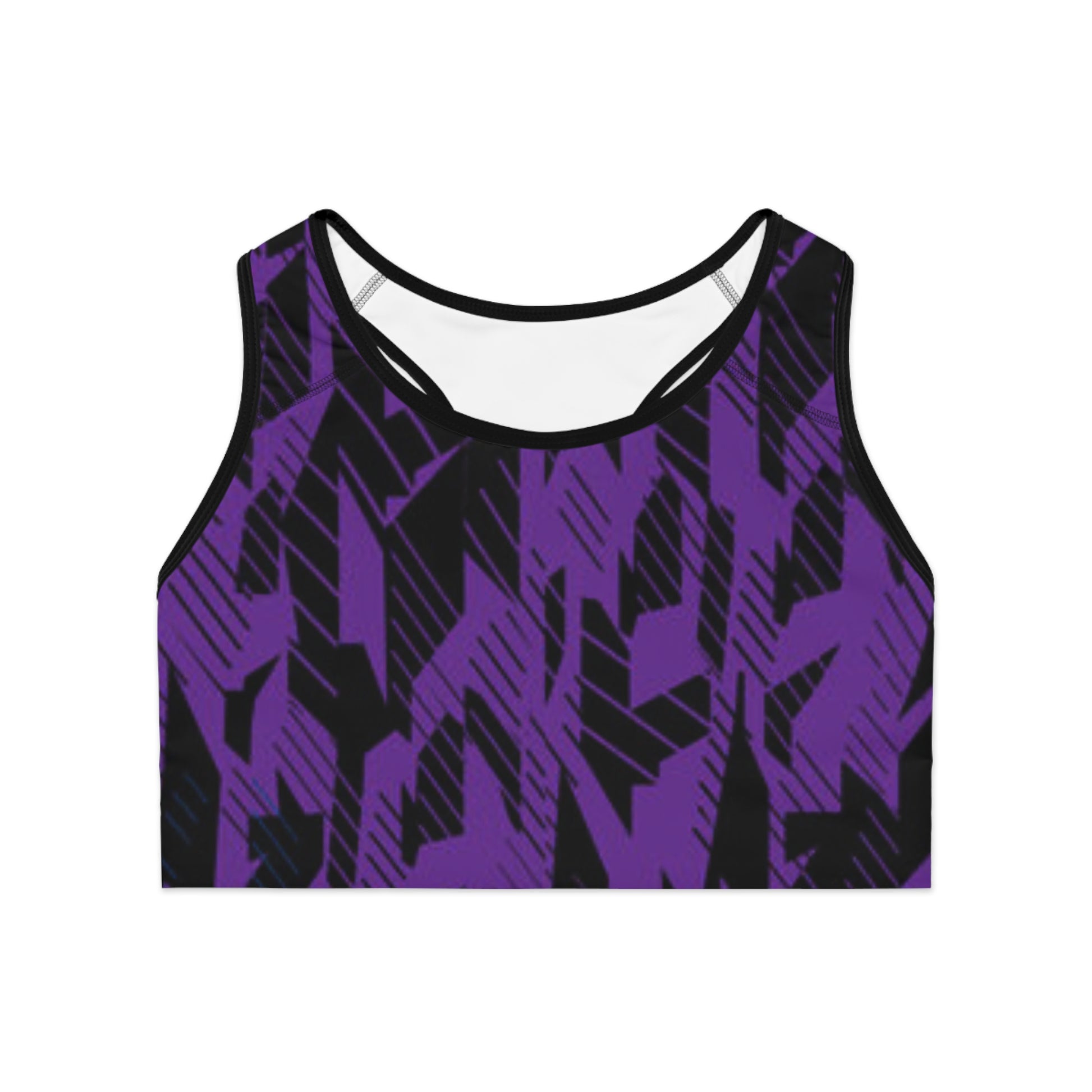 Women's Sports Bra Printify by The Night Shift Automotive Apparel