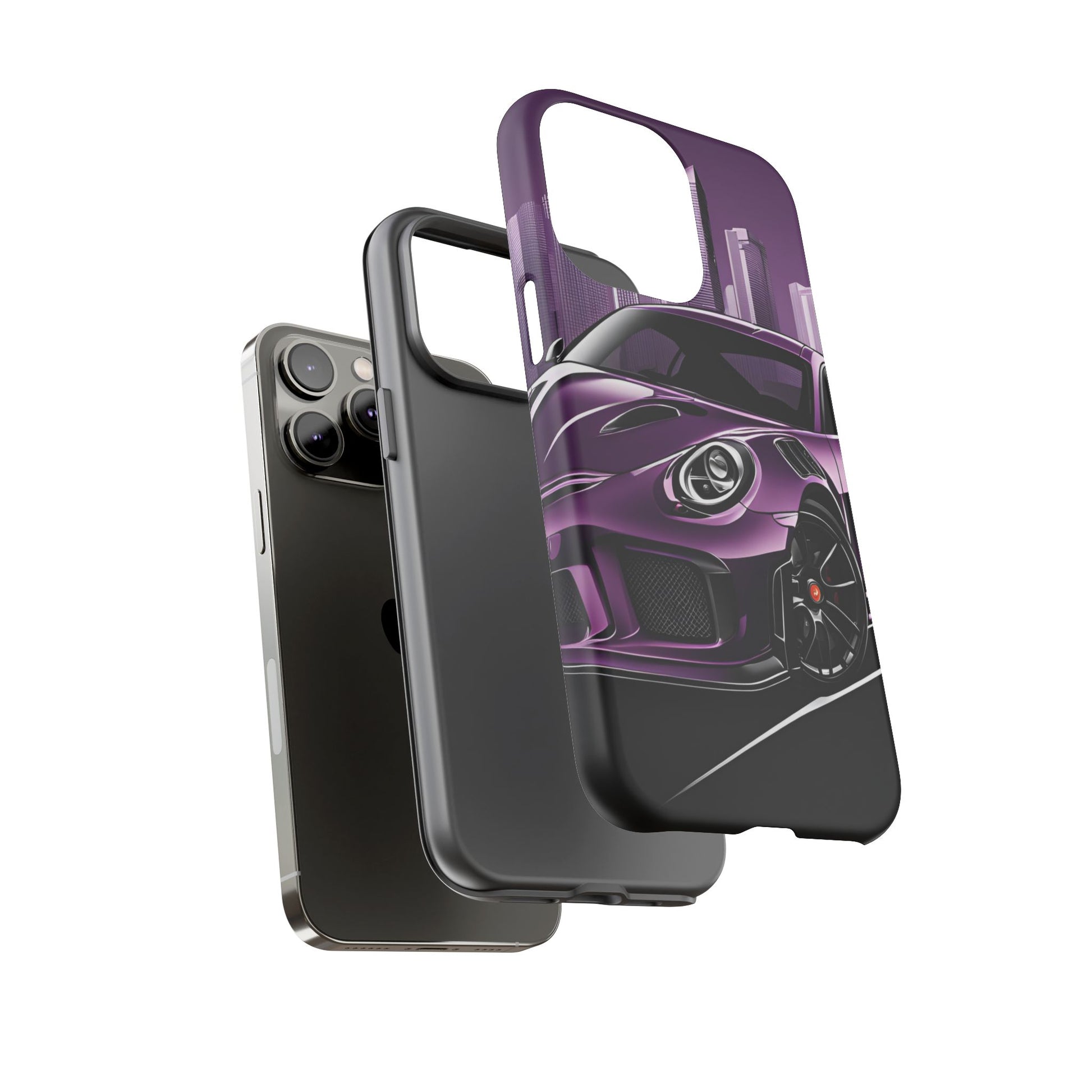Porsche 911 GT3 RS-Dual Layer Ultra Tough Phone Case Printify by The Night Shift Automotive Apparel