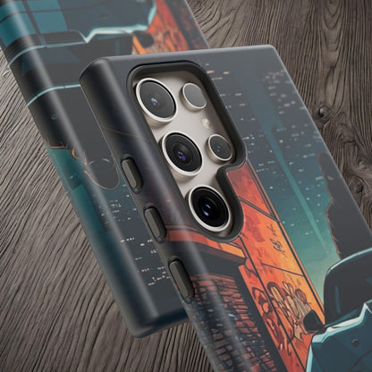 Ford Mustang Shelby GT350 Street Life-Dual Layer Ultra Tough Phone Case Printify by The Night Shift Automotive Apparel